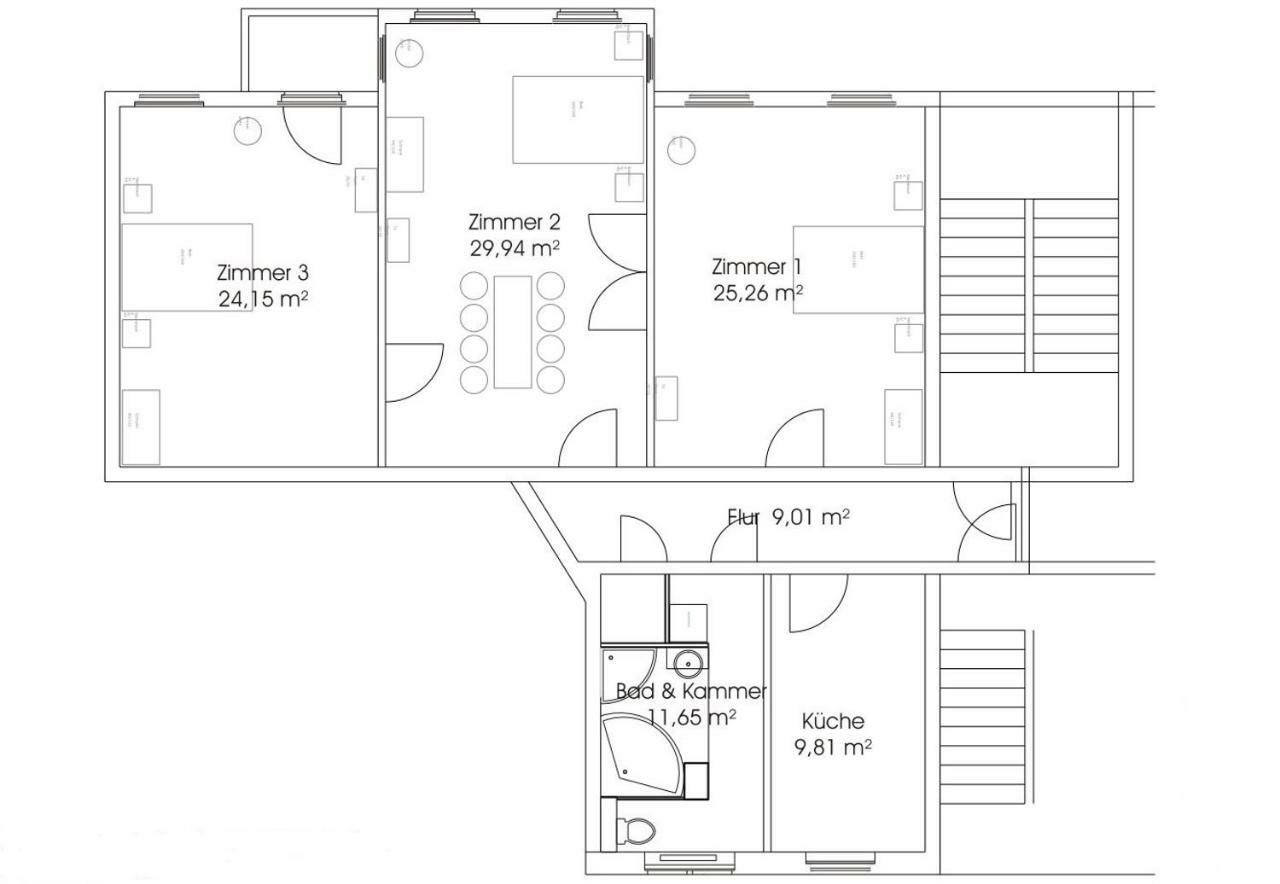Elegante Altbauwohnung Berlin Ngoại thất bức ảnh